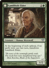 Lambholt Elder // Silverpelt Werewolf (DKA-122) - Dark Ascension: (Double Faced Transform) Foil | Grognard Games