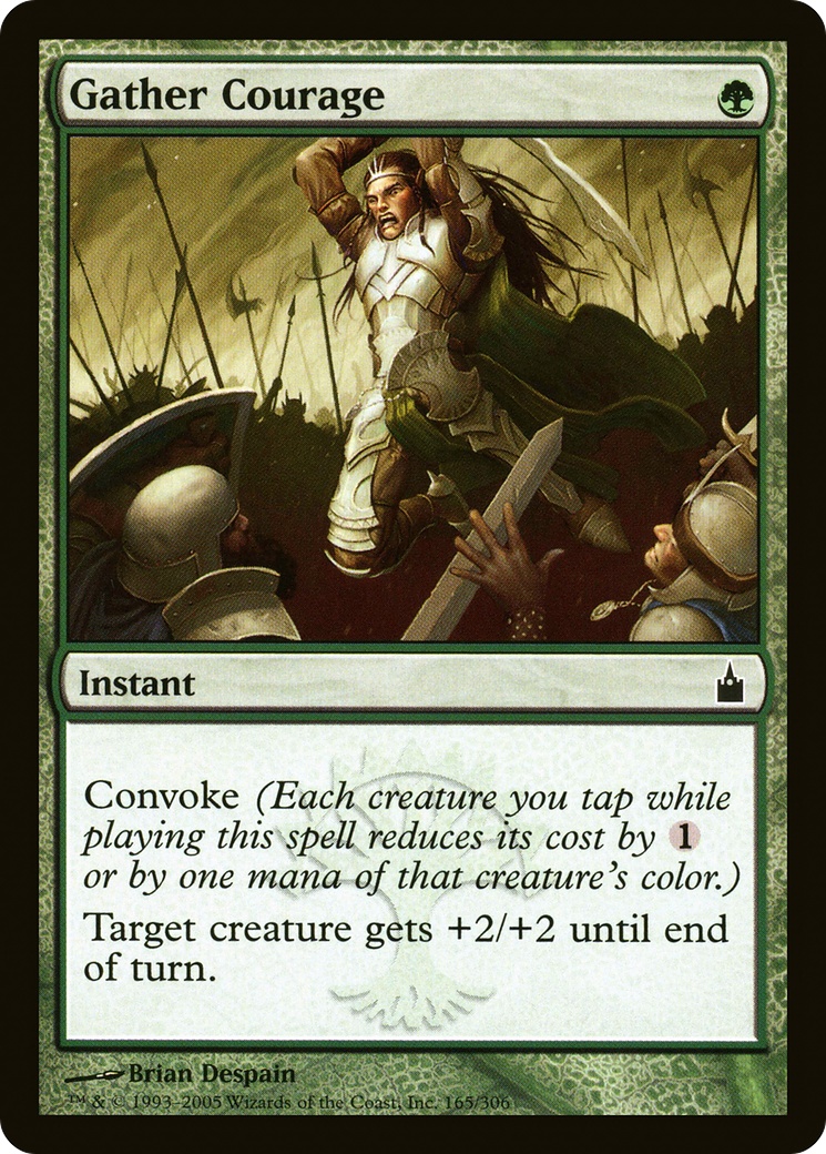 Gather Courage (RAV-165) - Ravnica: City of Guilds | Grognard Games