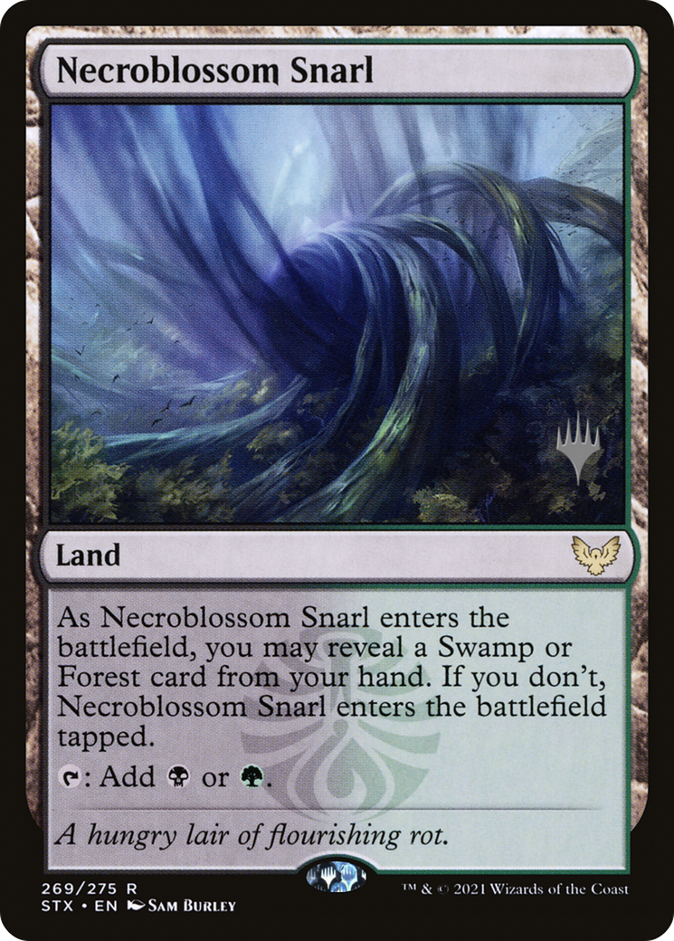 Necroblossom Snarl (Promo Pack) [Strixhaven: School of Mages Promos] | Grognard Games