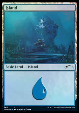 Island (Under the Sea) (548) [Secret Lair Drop Promos] | Grognard Games