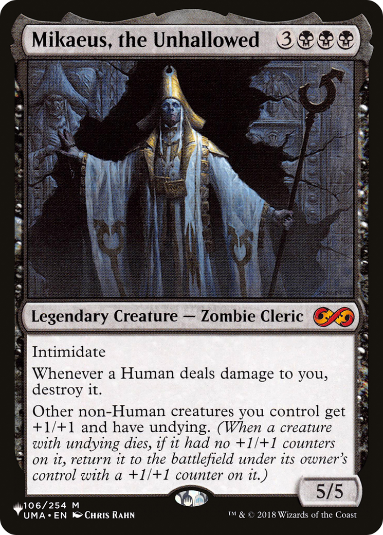 Mikaeus, the Unhallowed [The List] | Grognard Games