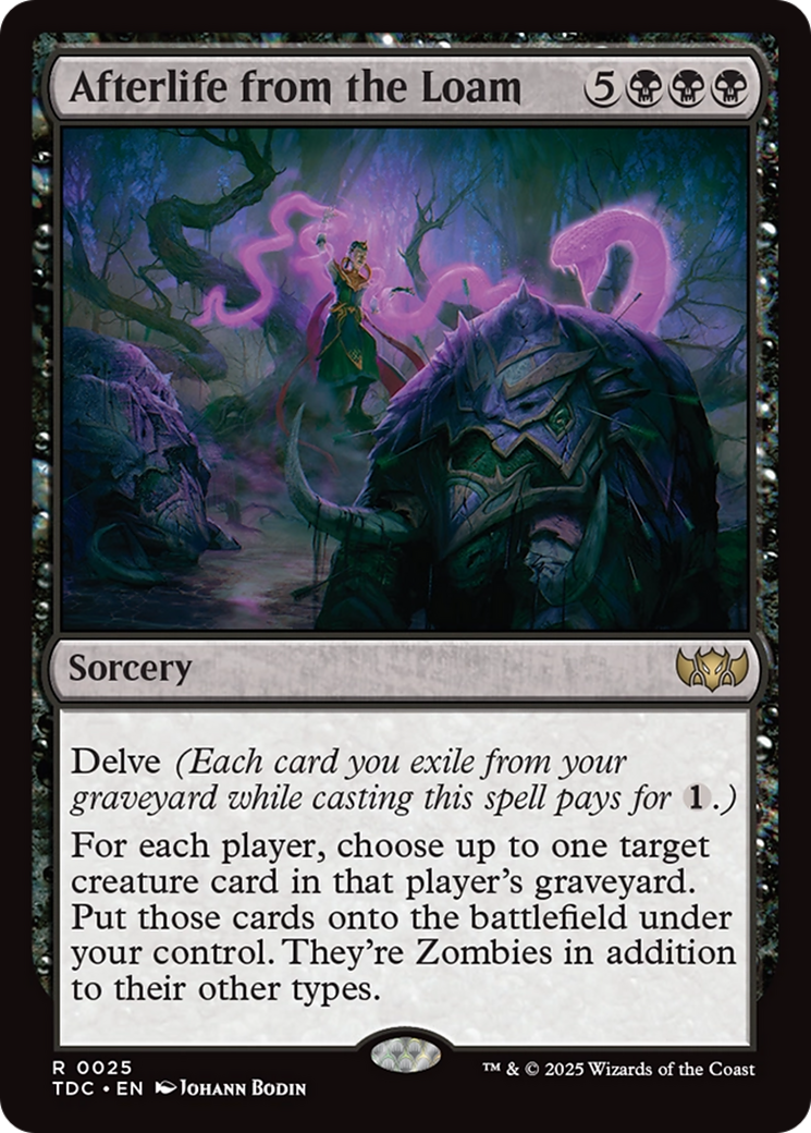 Afterlife from the Loam [Tarkir: Dragonstorm Commander] | Grognard Games