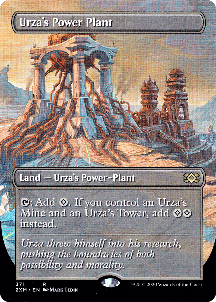 Urza's Power Plant (Toppers) [Double Masters Extended Art] | Grognard Games