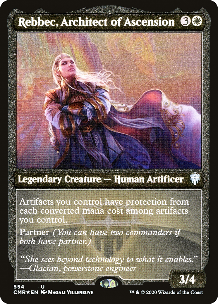 Rebbec, Architect of Ascension (Etched) [Commander Legends] | Grognard Games