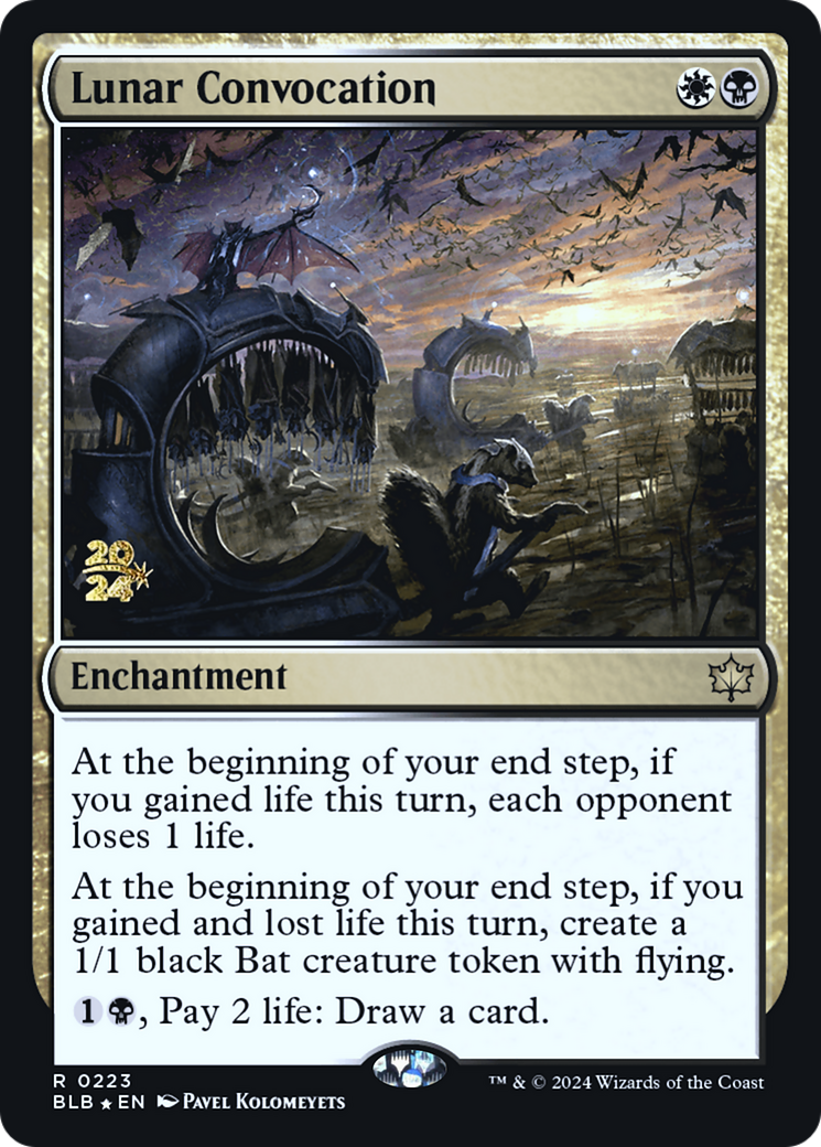 Lunar Convocation [Bloomburrow Prerelease Promos] | Grognard Games