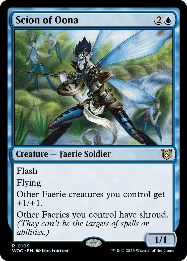 Scion of Oona [Wilds of Eldraine Commander] | Grognard Games