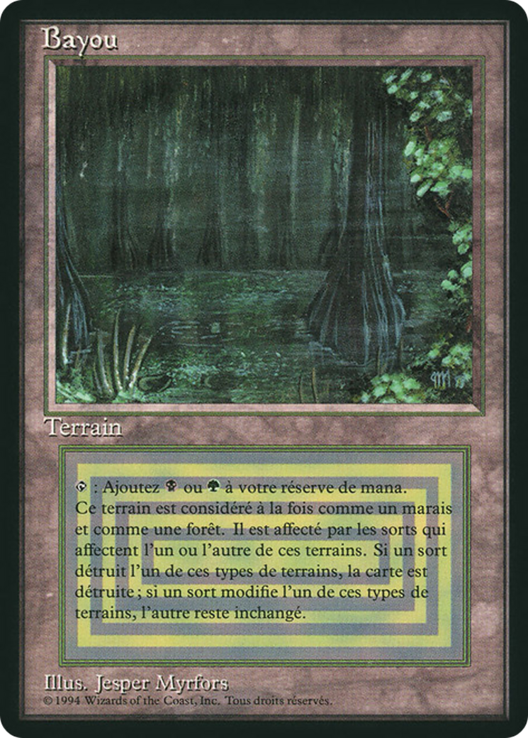 Bayou [Foreign Black Border] | Grognard Games