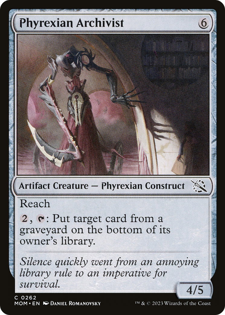 Phyrexian Archivist [March of the Machine] | Grognard Games