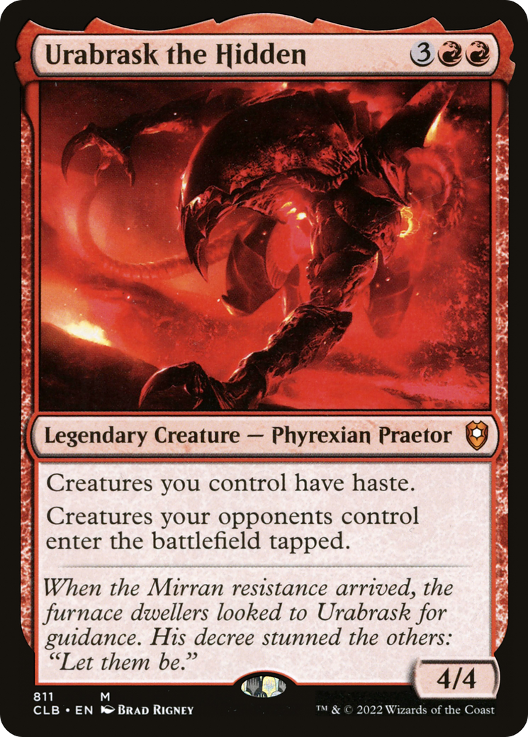 Urabrask the Hidden [Commander Legends: Battle for Baldur's Gate] | Grognard Games