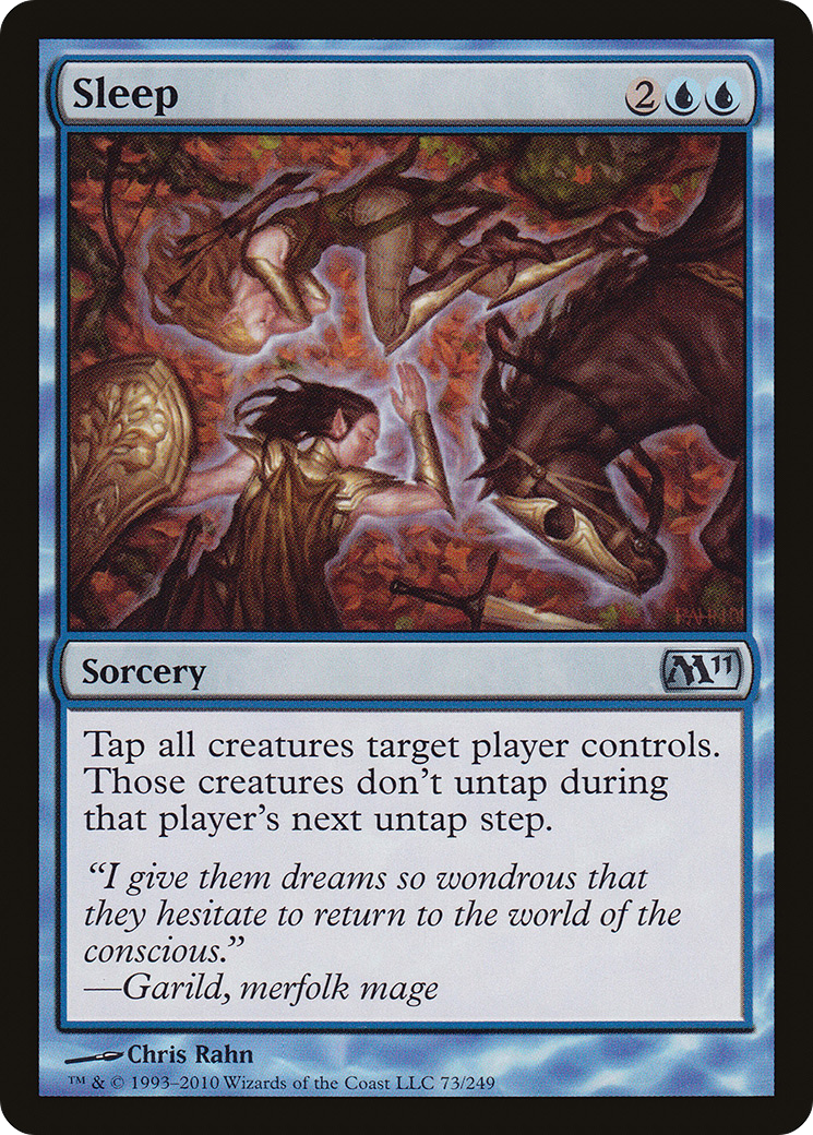 Sleep (M11-073) - Magic 2011 Foil | Grognard Games