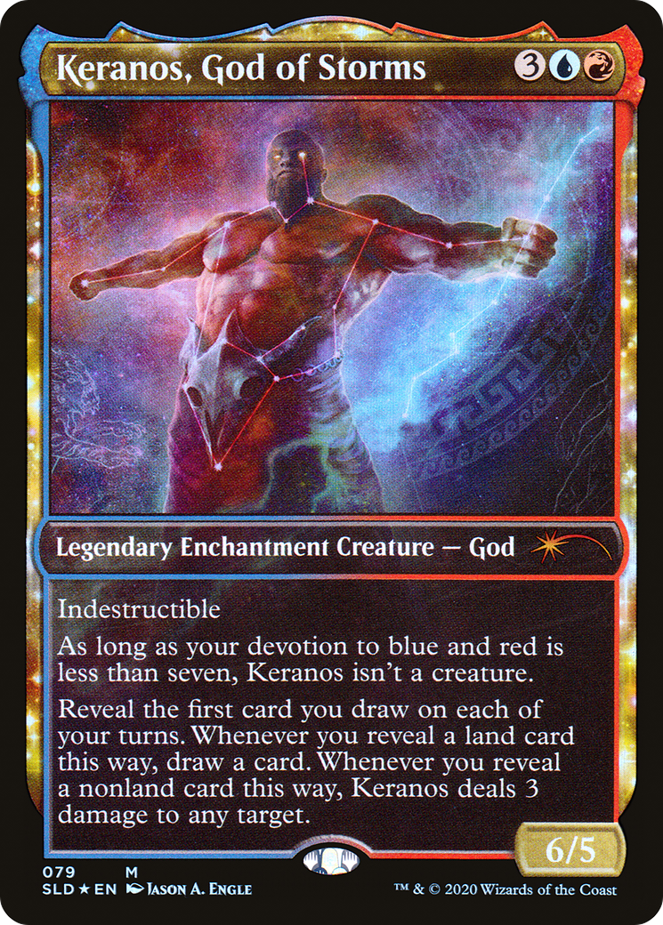 Keranos, God of Storms [Secret Lair Drop Series] | Grognard Games