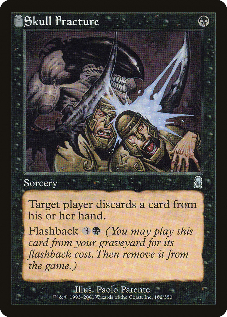 Skull Fracture (ODY-162) - Odyssey: (tombstone) Foil | Grognard Games
