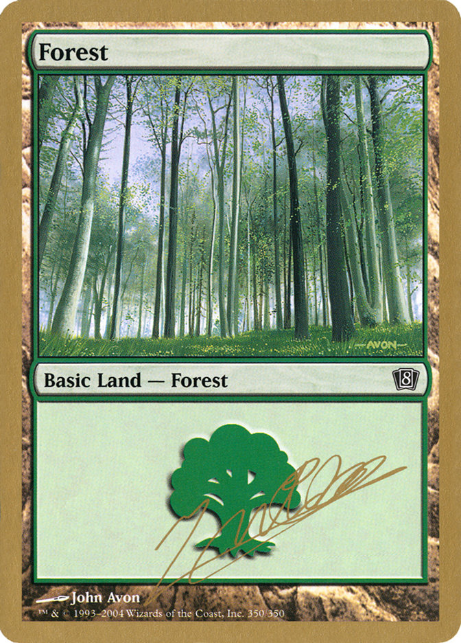 Forest (jn350) (Julien Nuijten) [World Championship Decks 2004] | Grognard Games