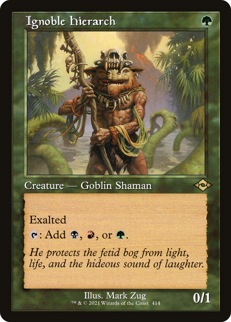 Ignoble Hierarch (Retro) [Modern Horizons 2] | Grognard Games