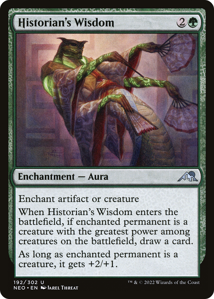 Historian's Wisdom [Kamigawa: Neon Dynasty] | Grognard Games