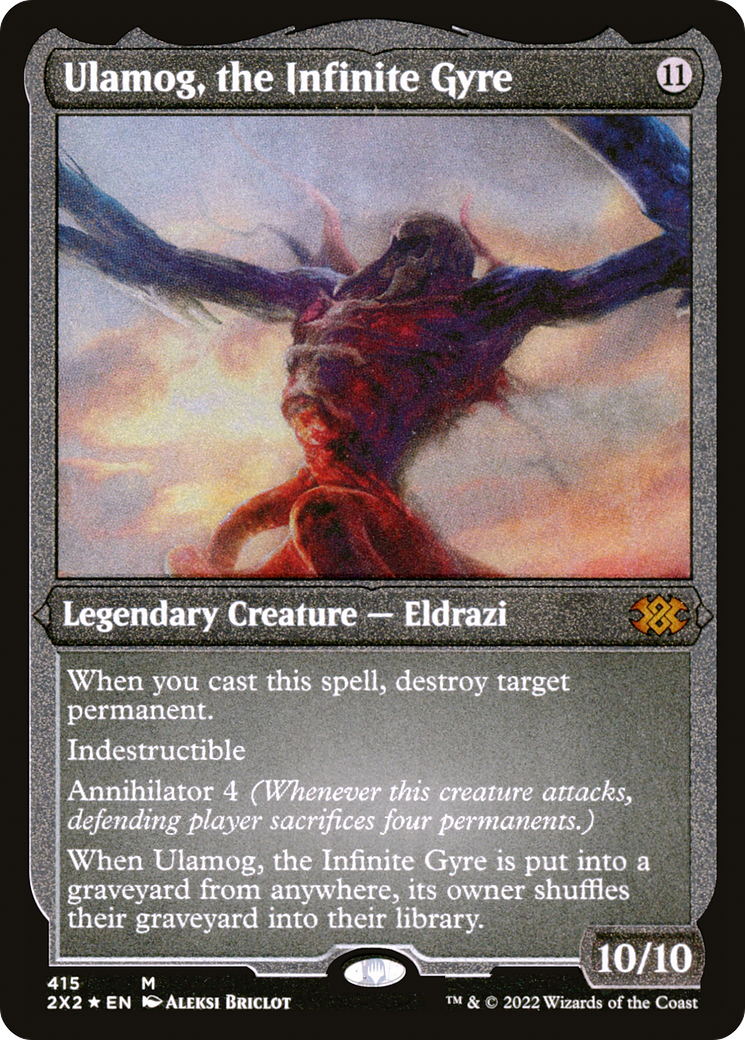 Ulamog, the Infinite Gyre (Foil Etched) (2X2-415) - Double Masters 2022 Foil | Grognard Games