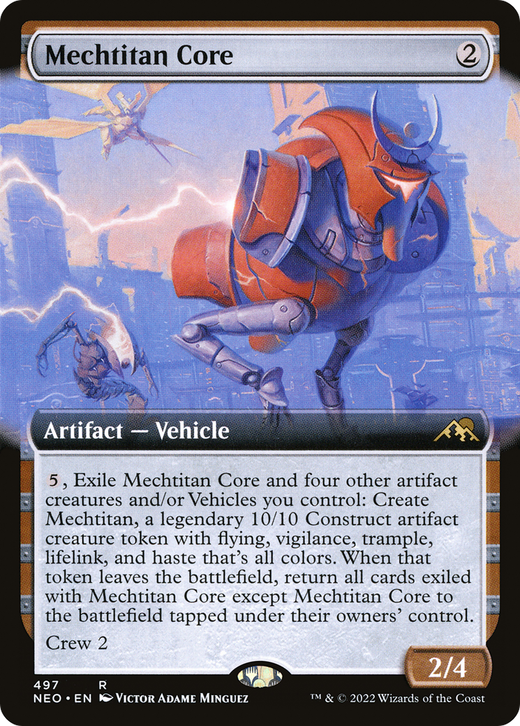 Mechtitan Core (Extended Art) [Kamigawa: Neon Dynasty] | Grognard Games