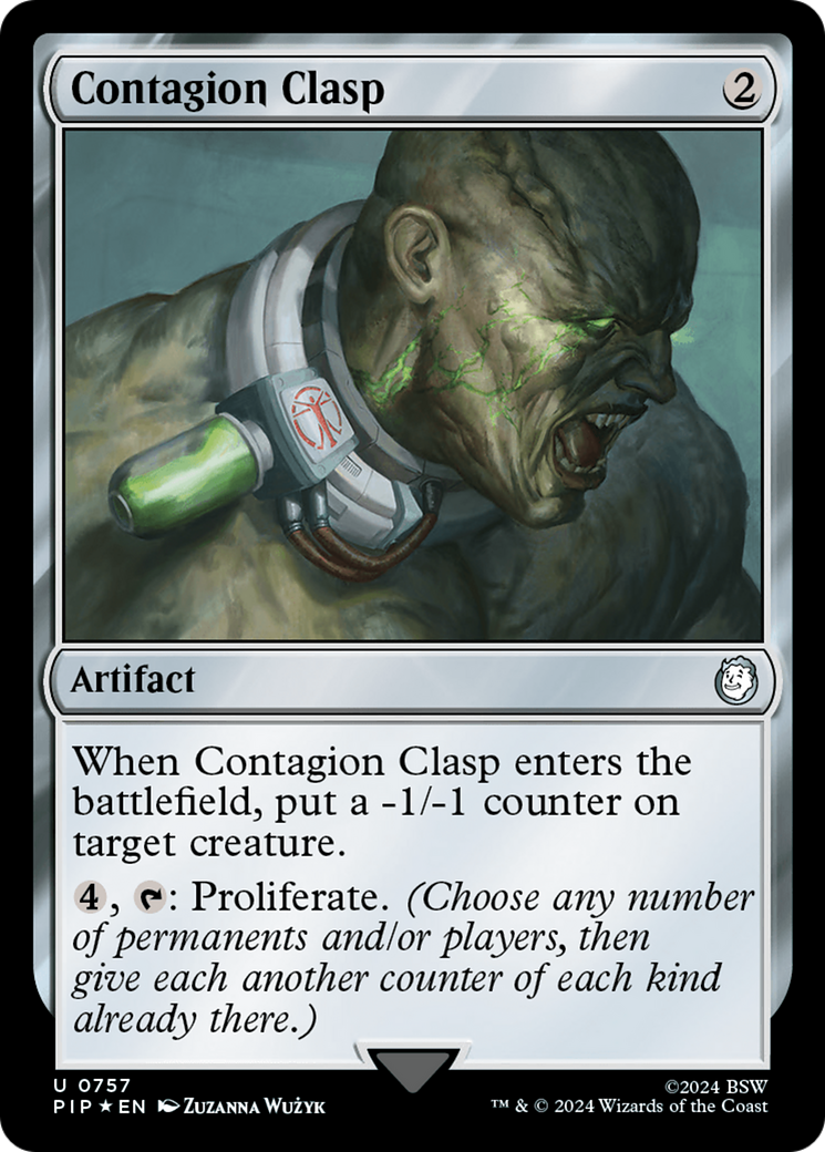 Contagion Clasp (Surge Foil) [Fallout] | Grognard Games