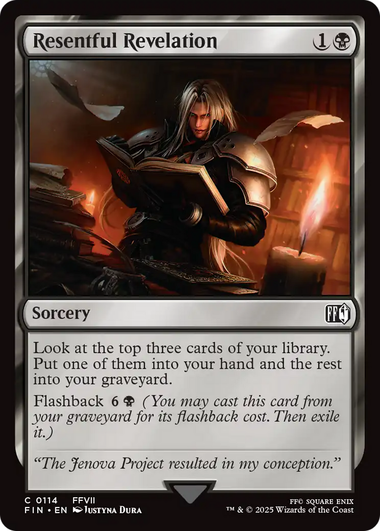 Resentful Revelation (FIN-114) - FINAL FANTASY Foil | Grognard Games