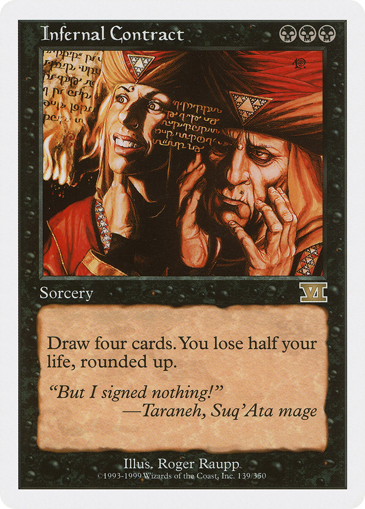 Infernal Contract [Classic Sixth Edition] | Grognard Games