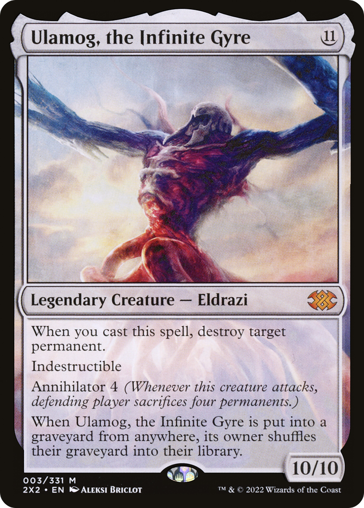 Ulamog, the Infinite Gyre (2X2-003) - Double Masters 2022 Foil | Grognard Games