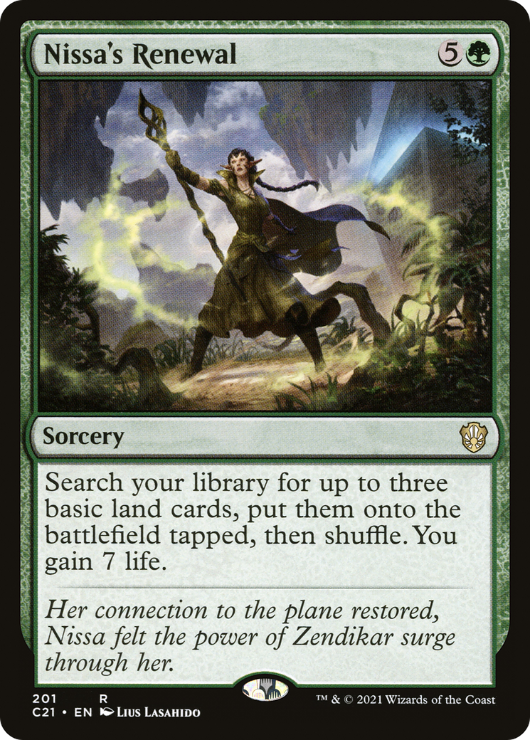 Nissa's Renewal [Commander 2021] | Grognard Games