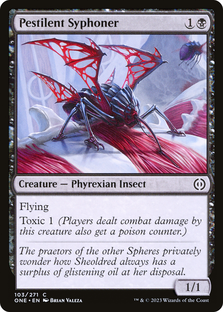 Pestilent Syphoner [Phyrexia: All Will Be One] | Grognard Games