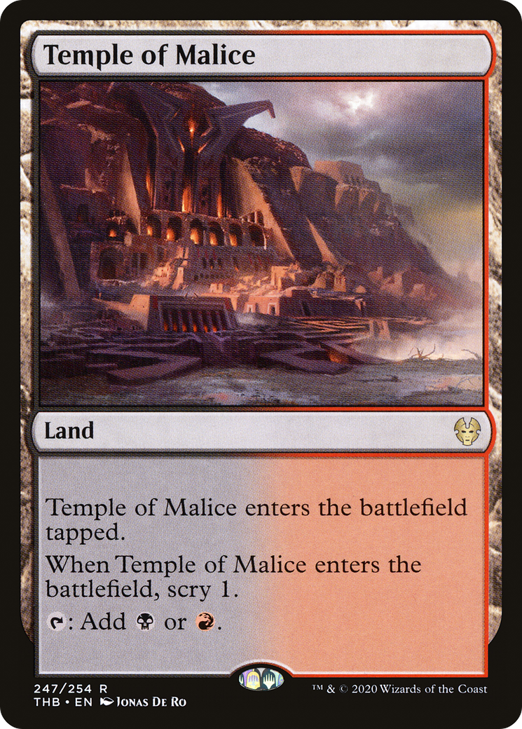Temple of Malice [Theros Beyond Death] | Grognard Games