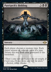 Patriarch's Bidding (Foil Etched) [Modern Horizons 2] | Grognard Games
