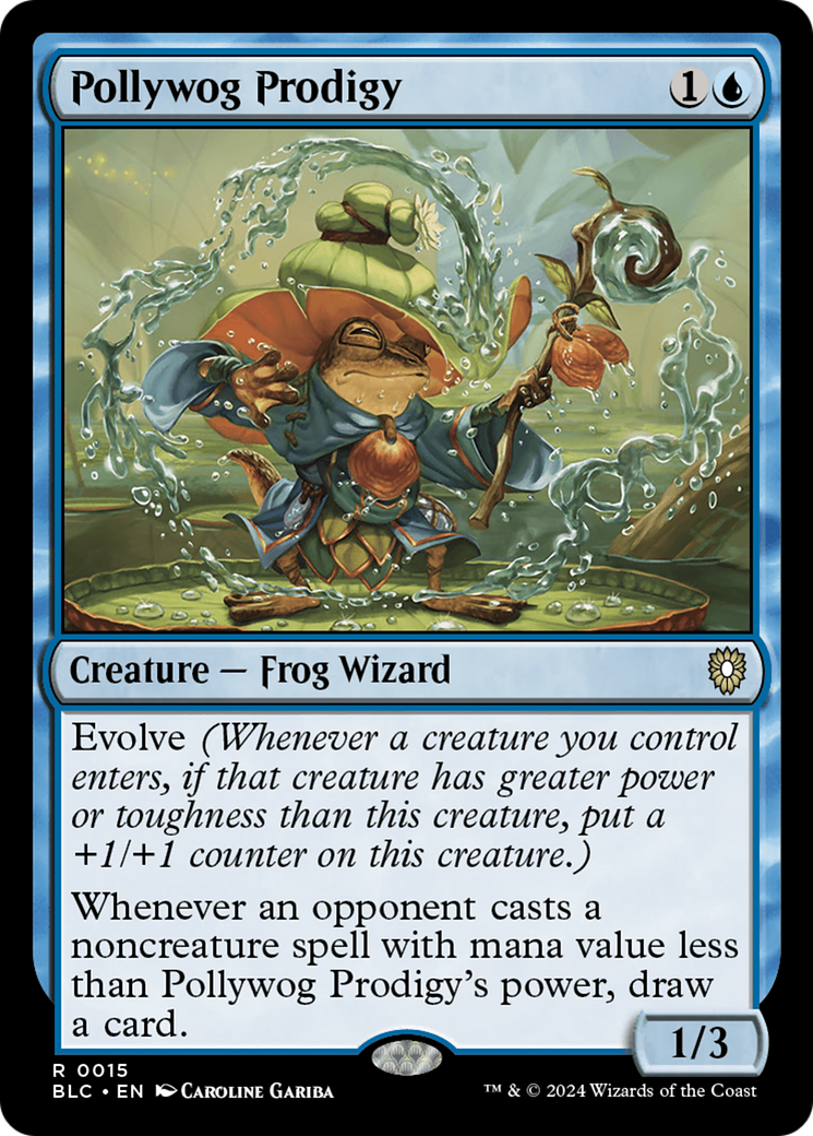Pollywog Prodigy [Bloomburrow Commander] | Grognard Games