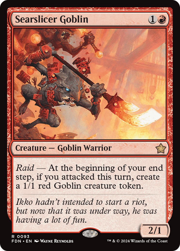 Searslicer Goblin [Foundations] | Grognard Games