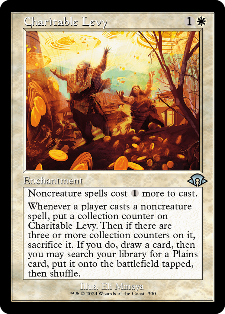 Charitable Levy (Retro) [Modern Horizons 3] | Grognard Games
