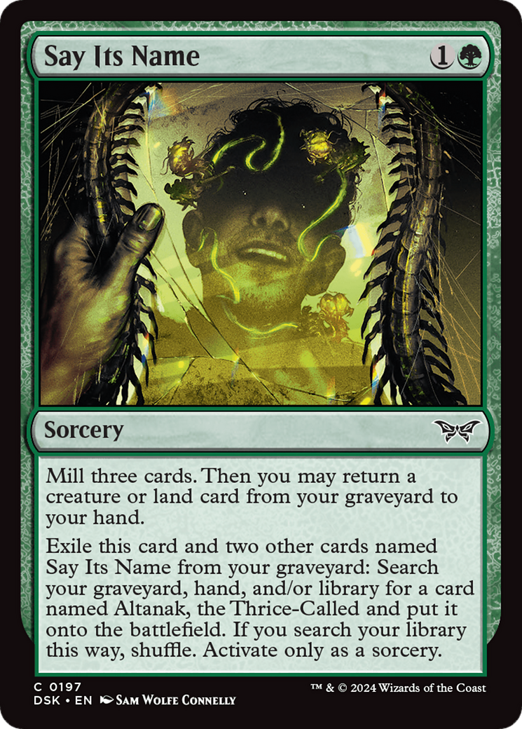 Say Its Name [Duskmourn: House of Horror] | Grognard Games