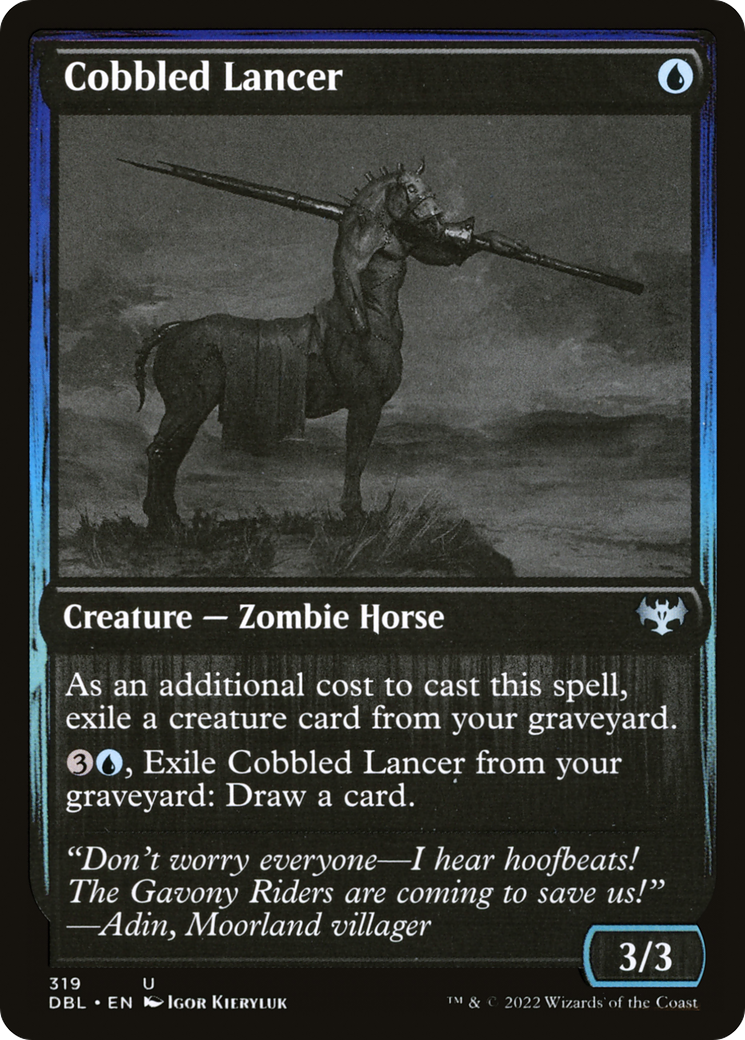 Cobbled Lancer [Innistrad: Double Feature] | Grognard Games