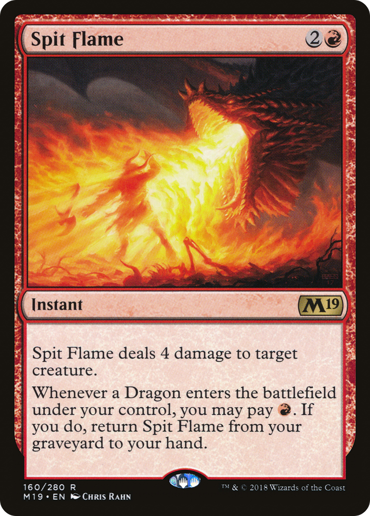 Spit Flame (M19-160) - Core Set 2019 | Grognard Games