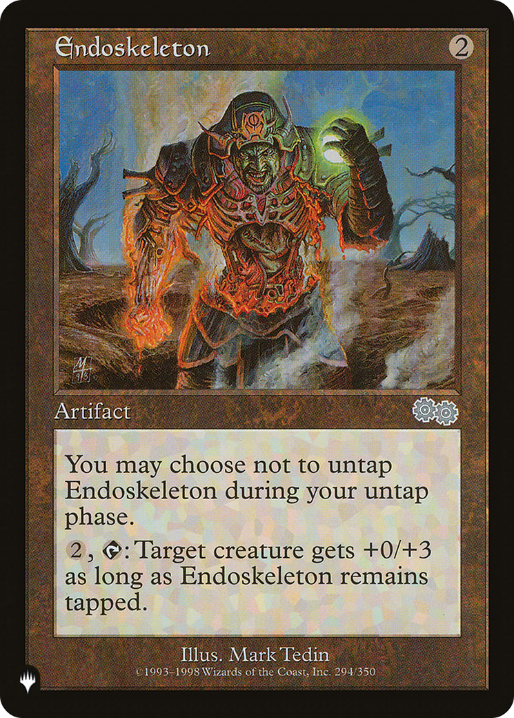 Endoskeleton [The List] | Grognard Games