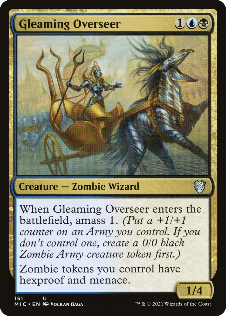 Gleaming Overseer [Innistrad: Midnight Hunt Commander] | Grognard Games