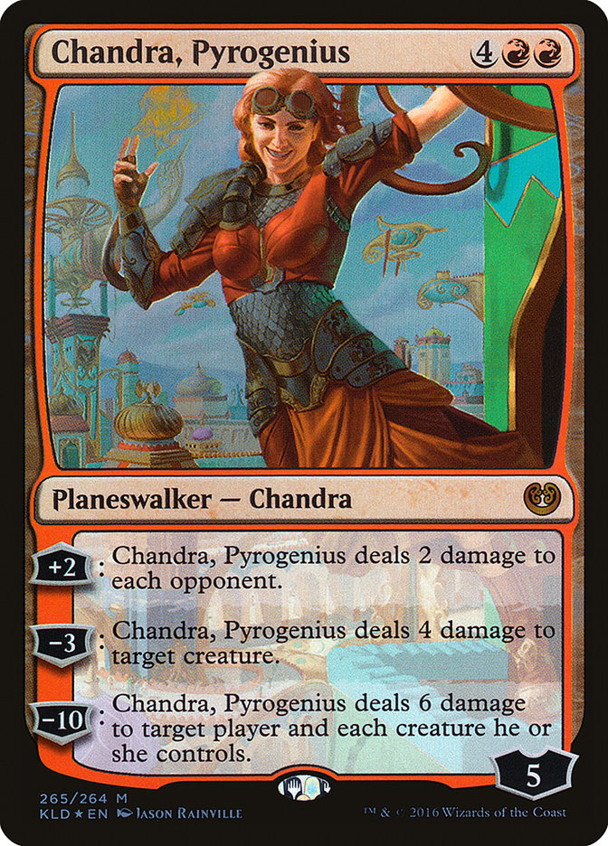 Chandra, Pyrogenius [Kaladesh] | Grognard Games