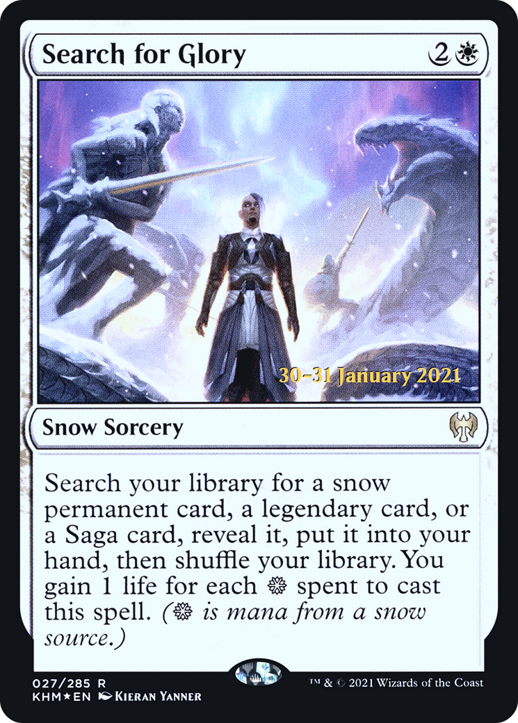 Search for Glory [Kaldheim Prerelease Promos] | Grognard Games