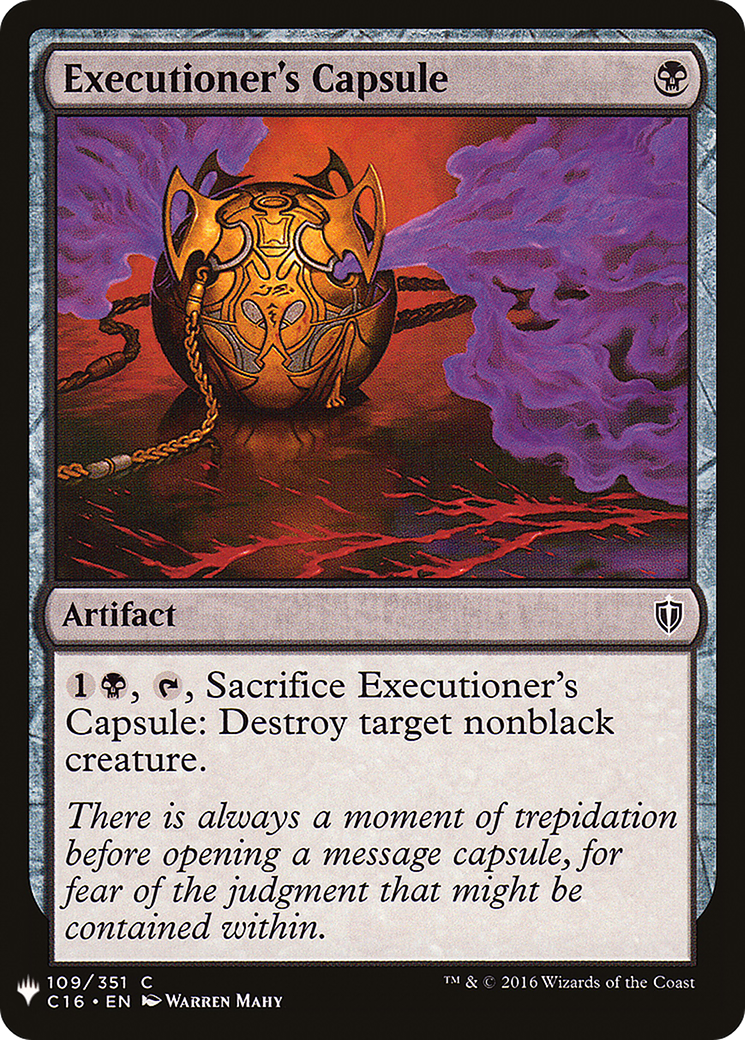 Executioner's Capsule [Mystery Booster] | Grognard Games