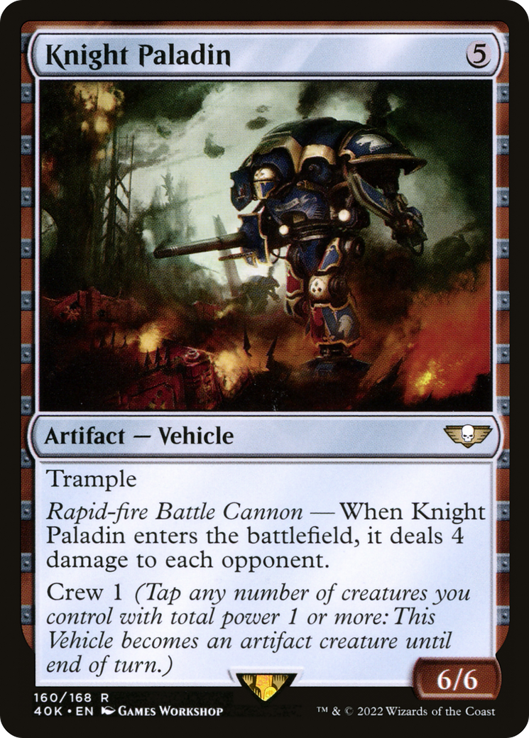 Knight Paladin [Universes Beyond: Warhammer 40,000] | Grognard Games
