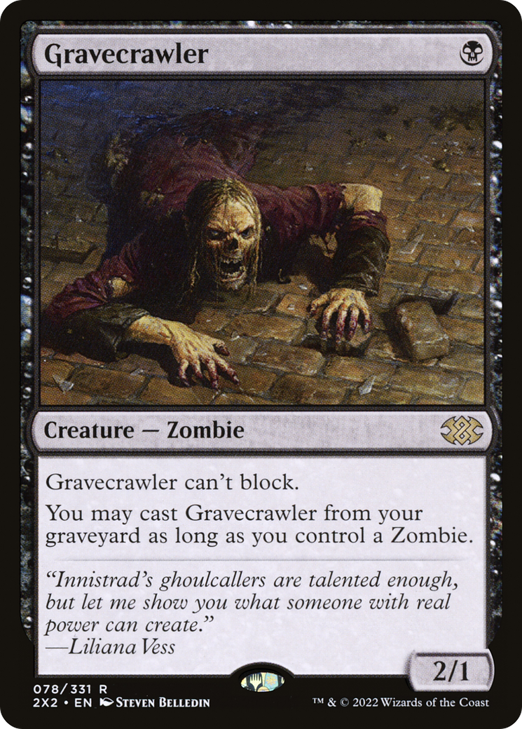 Gravecrawler [Double Masters 2022] | Grognard Games
