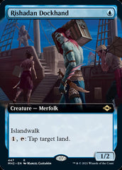 Rishadan Dockhand (Extended Art) [Modern Horizons 2] | Grognard Games