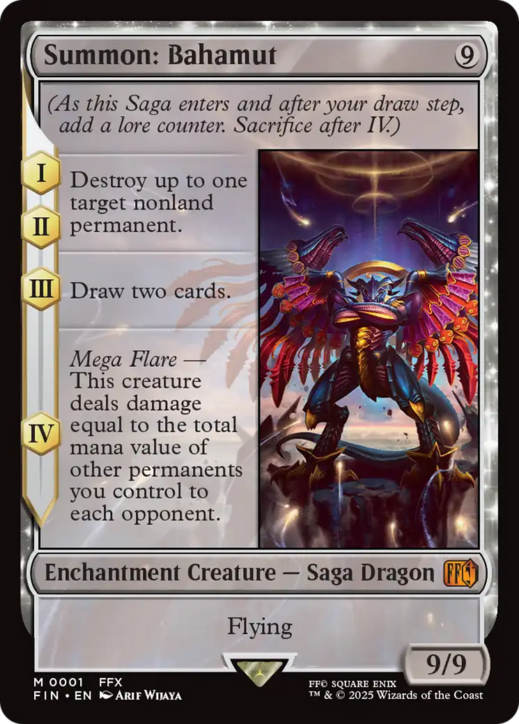 Summon: Bahamut [FINAL FANTASY] | Grognard Games