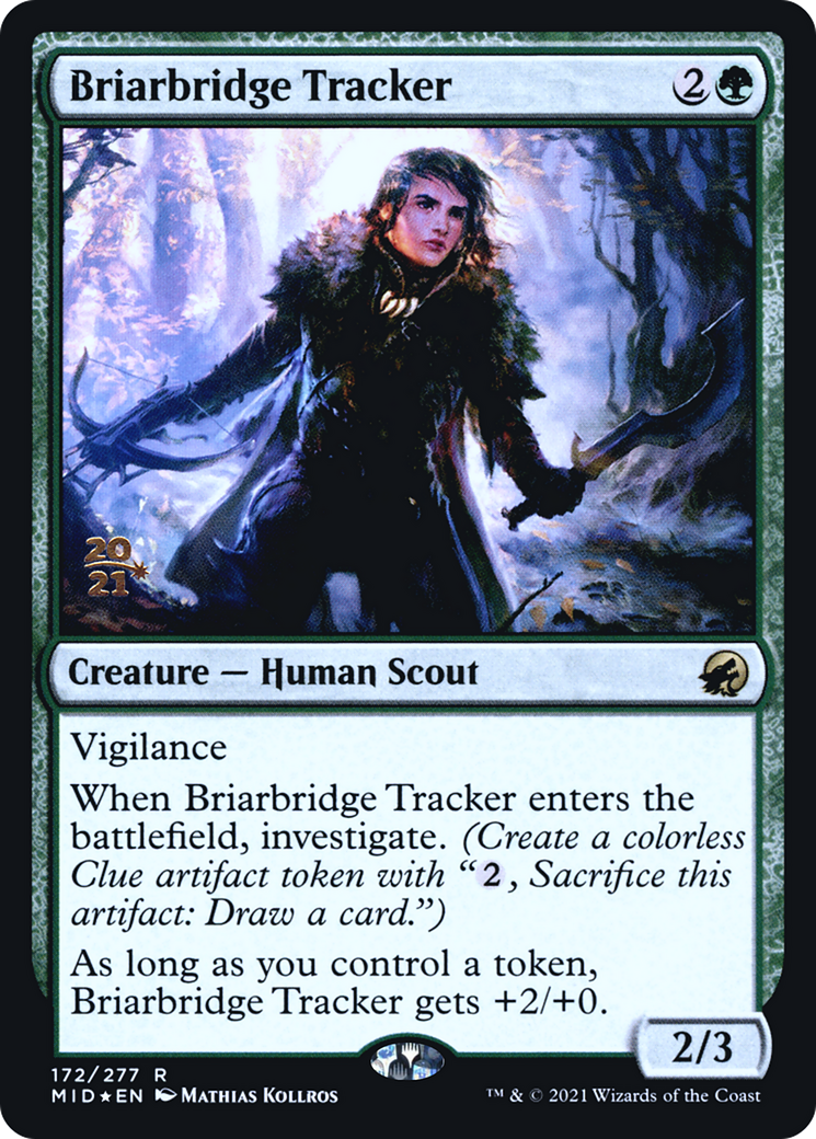 Briarbridge Tracker [Innistrad: Midnight Hunt Prerelease Promos] | Grognard Games