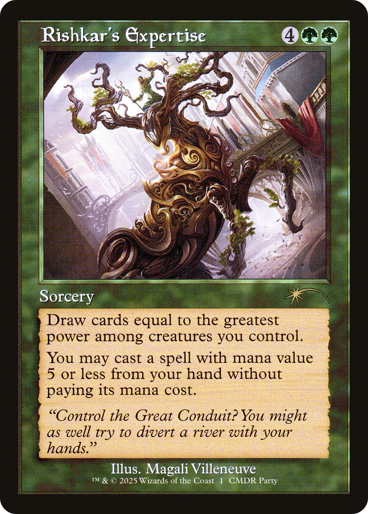 Rishkar's Expertise (Retro Frame) [Wizards Play Network 2025] | Grognard Games