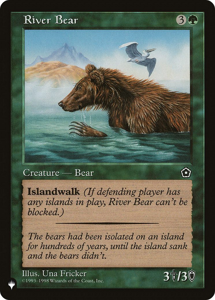 River Bear [The List Reprints] | Grognard Games