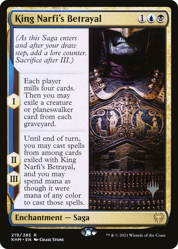 King Narfi's Betrayal [Kaldheim Promos] | Grognard Games