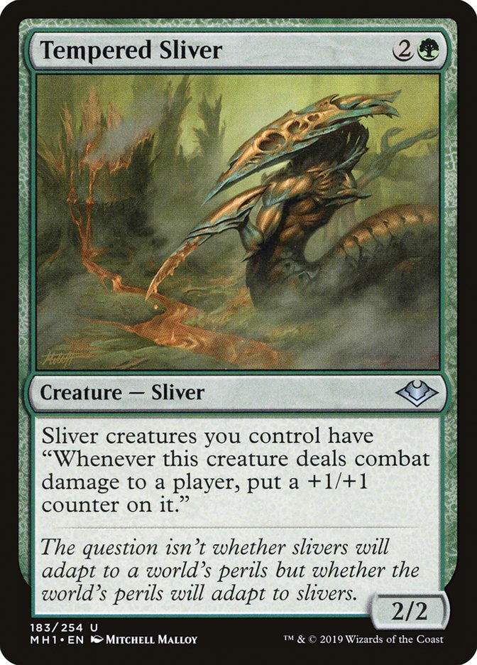 Tempered Sliver [Modern Horizons] | Grognard Games