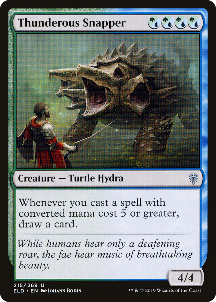 Thunderous Snapper [Throne of Eldraine] | Grognard Games